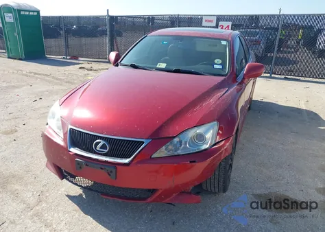 2007 Lexus Is 250 from USA, damaged, VIN JTHCK262075009076